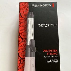 🦄. REMINGTON Wet2Style, 1 1/4” clipped hot air styler